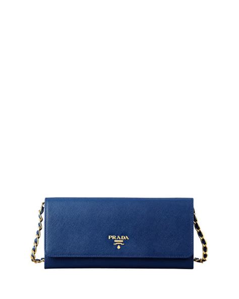 prada wallet bluette|prada wallet on chain blue.